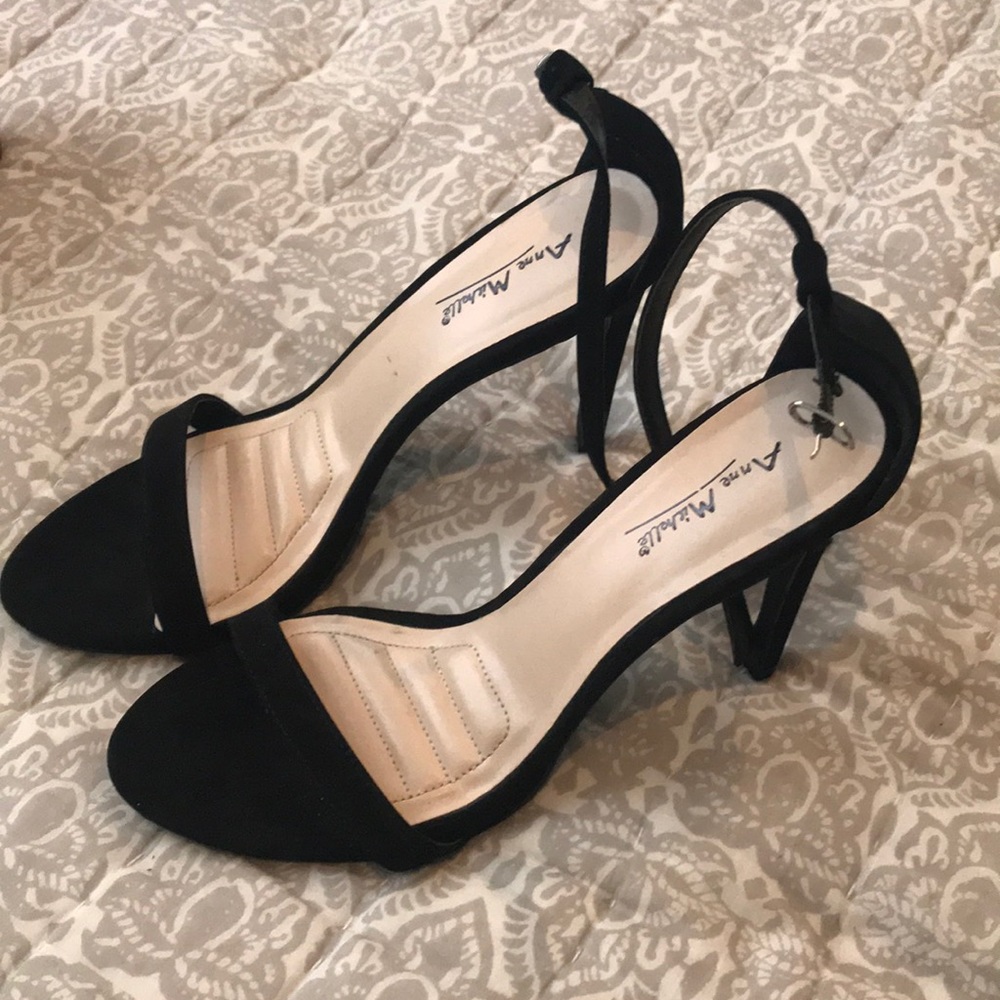 Strapping Black Heels